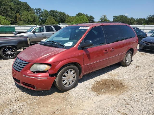 2A8GP64L97R359132 - 2007 CHRYSLER TOWN & COU LIMITED RED photo 1