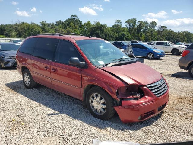 2A8GP64L97R359132 - 2007 CHRYSLER TOWN & COU LIMITED RED photo 4