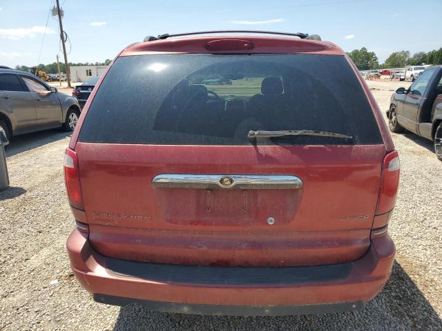 2A8GP64L97R359132 - 2007 CHRYSLER TOWN & COU LIMITED RED photo 6