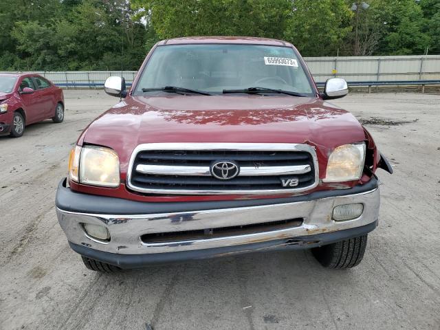 5TBBT44182S295867 - 2002 TOYOTA TUNDRA ACCESS CAB MAROON photo 5