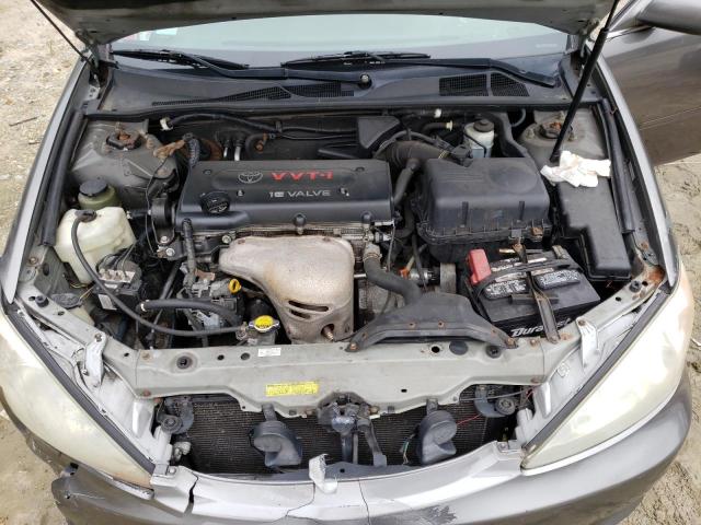 4T1BE32K64U805506 - 2004 TOYOTA CAMRY LE GRAY photo 11