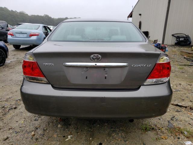 4T1BE32K64U805506 - 2004 TOYOTA CAMRY LE GRAY photo 6