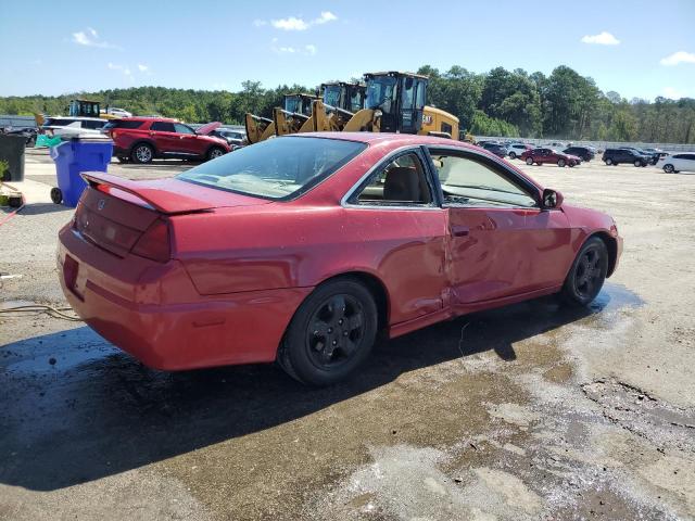 1HGCG325X1A017310 - 2001 HONDA ACCORD EX RED photo 3