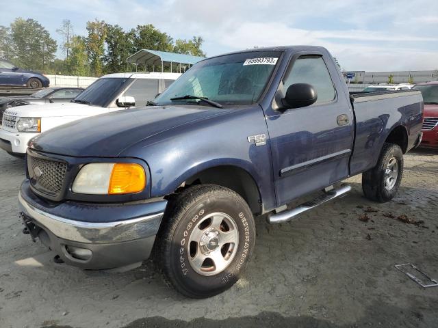 2FTRF18W84CA58070 - 2004 FORD F-150 HERI CLASSIC BLUE photo 1