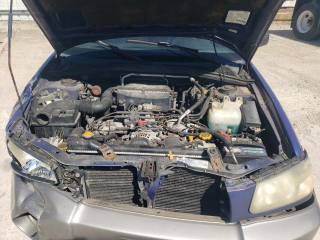 JF1SG65623H712199 - 2003 SUBARU FORESTER 2.5XS Синий фото 12