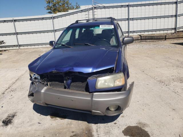 JF1SG65623H712199 - 2003 SUBARU FORESTER 2.5XS Синий фото 5