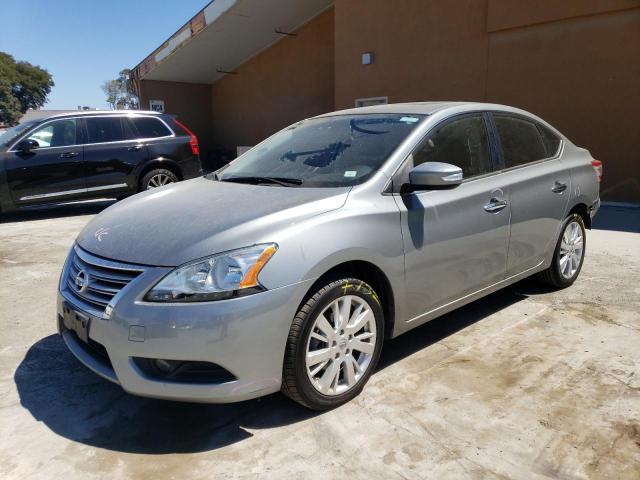 3N1AB7APXEL633198 - 2014 NISSAN SENTRA FE+ S SILVER photo 1