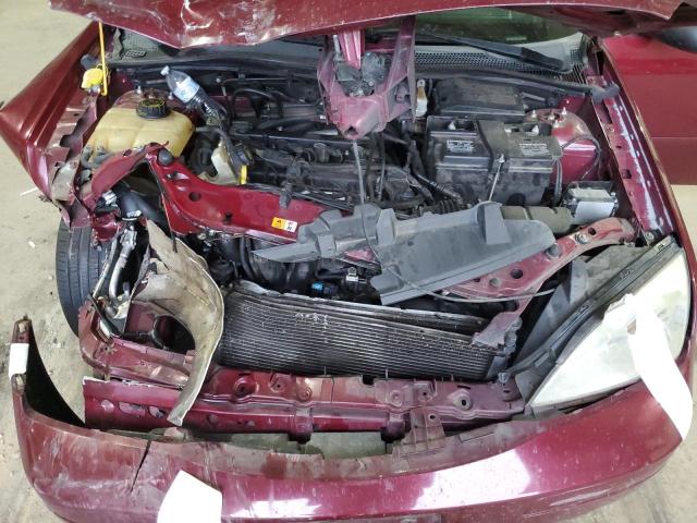 1FAHP36N67W192301 - 2007 FORD FOCUS ZXW BURGUNDY photo 11