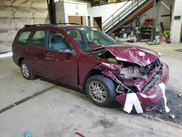 1FAHP36N67W192301 - 2007 FORD FOCUS ZXW BURGUNDY photo 4