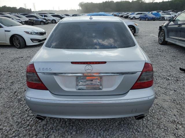 WDBUF72X68B262669 - 2008 MERCEDES-BENZ E 550 SILVER photo 6