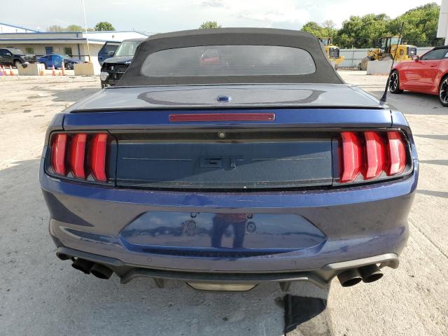 1FATP8FF6K5121033 - 2019 FORD MUSTANG GT BLUE photo 6