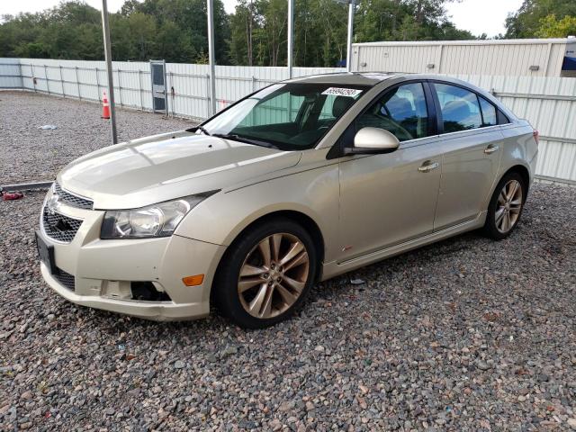 1G1PG5SB9E7258689 - 2014 CHEVROLET CRUZE LTZ BEIGE photo 1