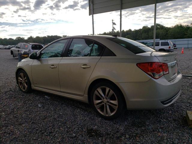 1G1PG5SB9E7258689 - 2014 CHEVROLET CRUZE LTZ BEIGE photo 2