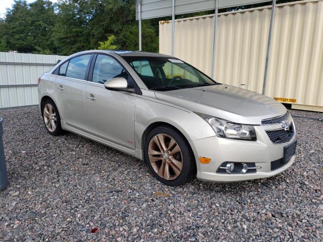 1G1PG5SB9E7258689 - 2014 CHEVROLET CRUZE LTZ BEIGE photo 4