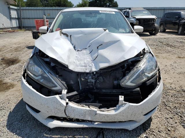 3N1AB7AP0KY356141 - 2019 NISSAN SENTRA S WHITE photo 5