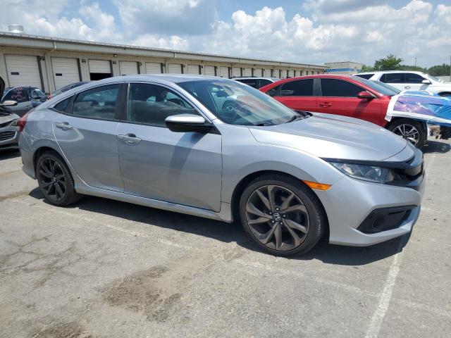 2HGFC2F89LH584992 - 2020 HONDA CIVIC SPORT SILVER photo 4