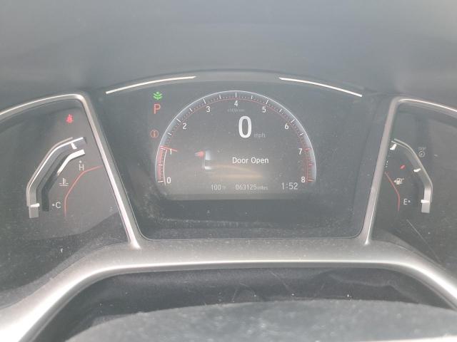 2HGFC2F89LH584992 - 2020 HONDA CIVIC SPORT SILVER photo 9