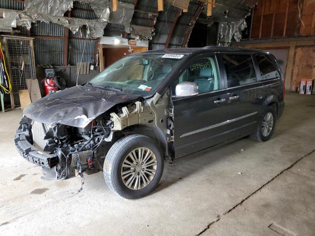 2C4RC1CG5GR222448 - 2016 CHRYSLER TOWN & COU TOURING L BROWN photo 1