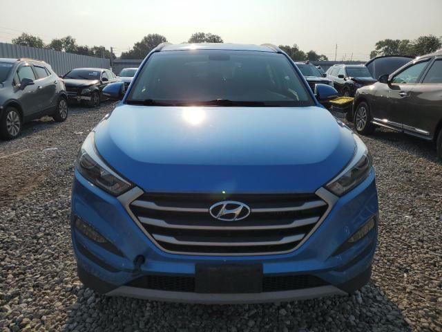 KM8J3CA25HU525763 - 2017 HYUNDAI TUCSON LIMITED BLUE photo 5