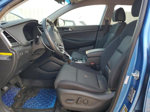 KM8J3CA25HU525763 - 2017 HYUNDAI TUCSON LIMITED BLUE photo 7