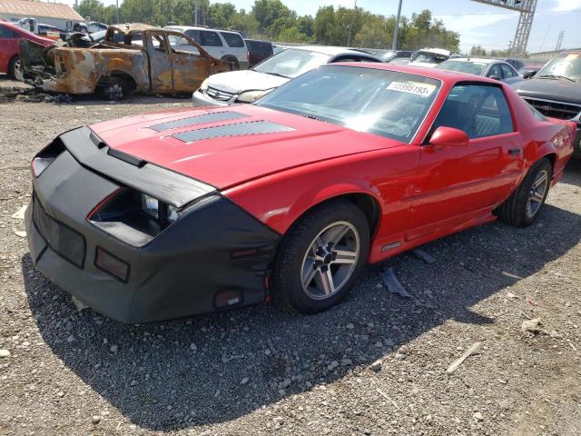 1G1FP23E5ML197639 - 1991 CHEVROLET CAMARO RS RED photo 1