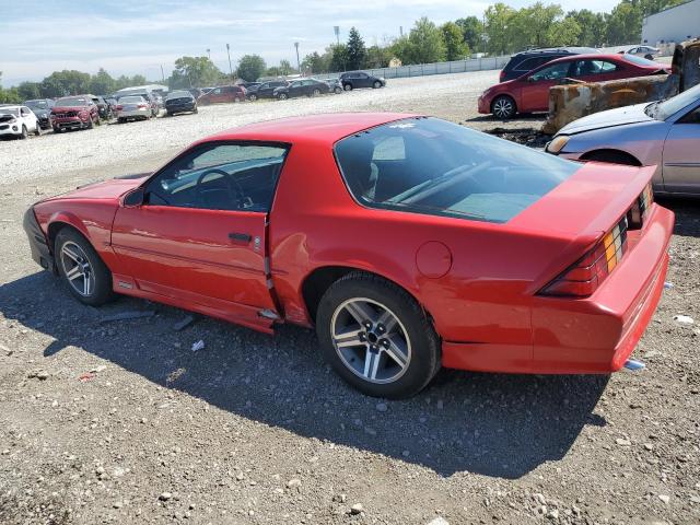 1G1FP23E5ML197639 - 1991 CHEVROLET CAMARO RS RED photo 2