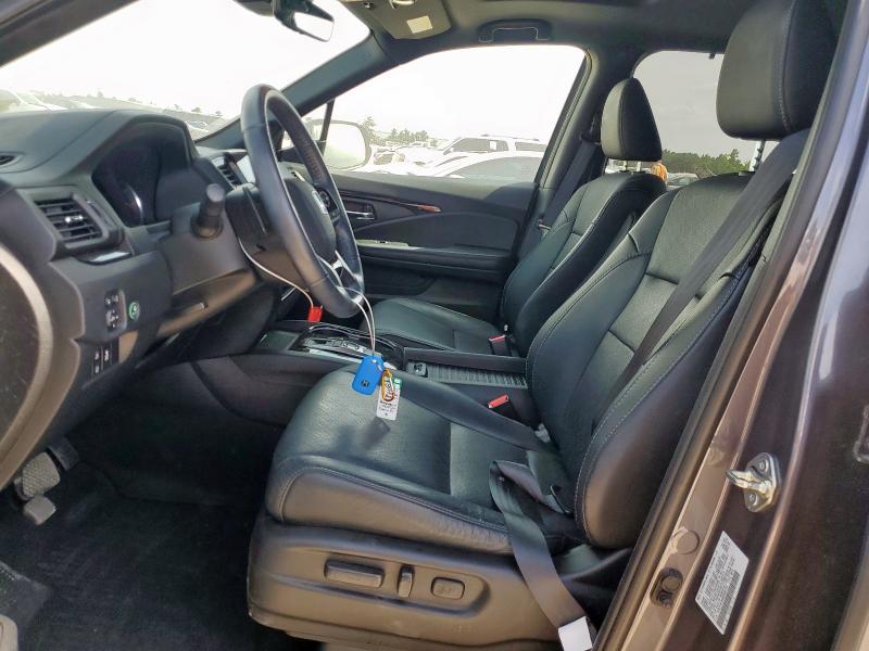 5FNYF8H09MB003720 - 2021 HONDA PASSPORT ELITE GRAY photo 7