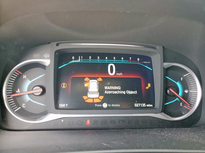 5FNYF8H09MB003720 - 2021 HONDA PASSPORT ELITE GRAY photo 9