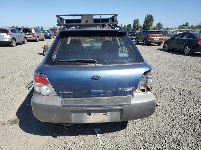 JF1GG63617G800682 - 2007 SUBARU IMPREZA OUTBACK SPORT BLUE photo 6