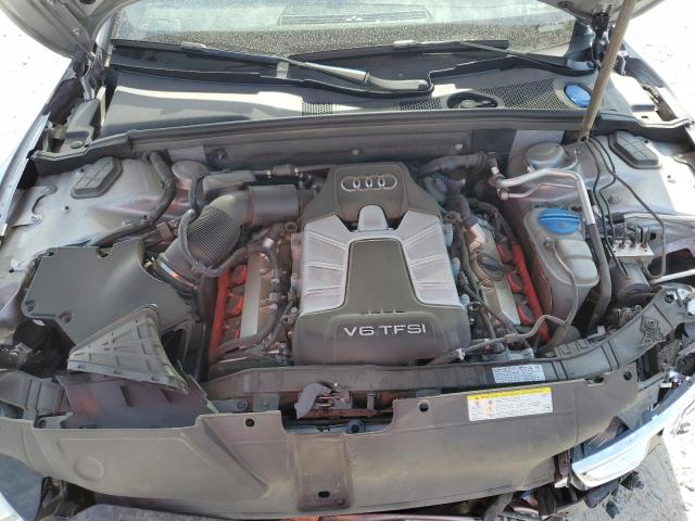 WAUCGAFR1FA017720 - 2015 AUDI S5 PREMIUM PLUS ვერცხლისფერი ფოტო 11