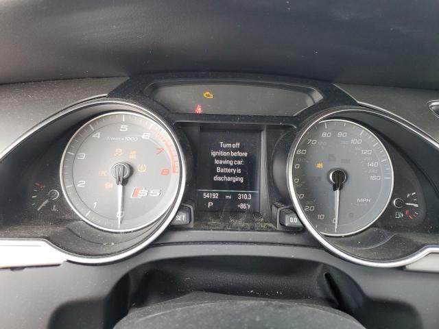 WAUCGAFR1FA017720 - 2015 AUDI S5 PREMIUM PLUS ვერცხლისფერი ფოტო 9