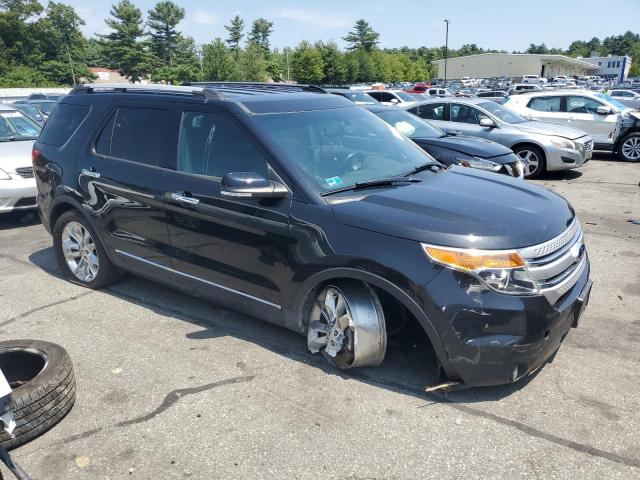 1FM5K8D82DGB45435 - 2013 FORD EXPLORER XLT BLACK photo 4