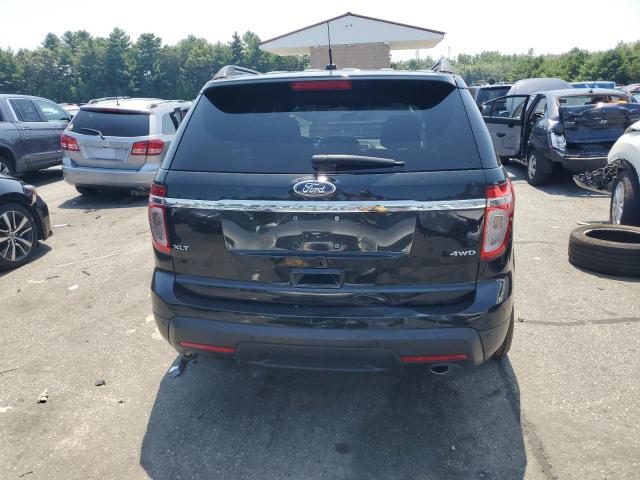 1FM5K8D82DGB45435 - 2013 FORD EXPLORER XLT BLACK photo 6