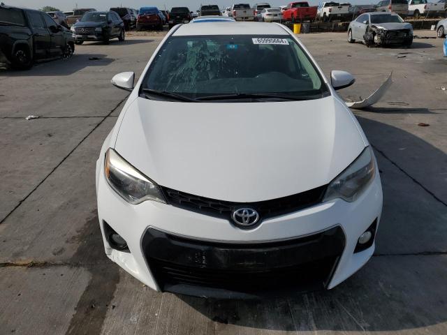 2T1BURHE1EC094498 - 2014 TOYOTA COROLLA L WHITE photo 5