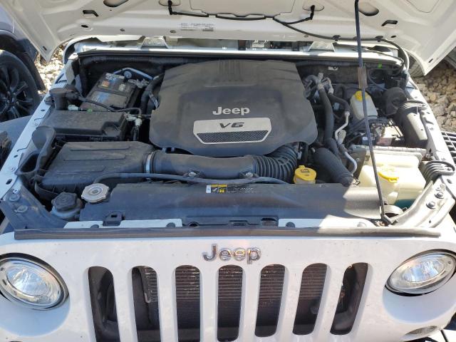 1C4BJWDG5JL861254 - 2018 JEEP WRANGLER UNLIMITED SPORT WHITE photo 12
