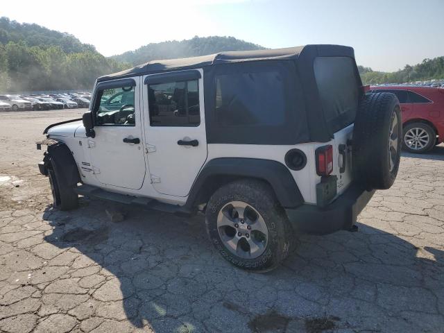 1C4BJWDG5JL861254 - 2018 JEEP WRANGLER UNLIMITED SPORT WHITE photo 2