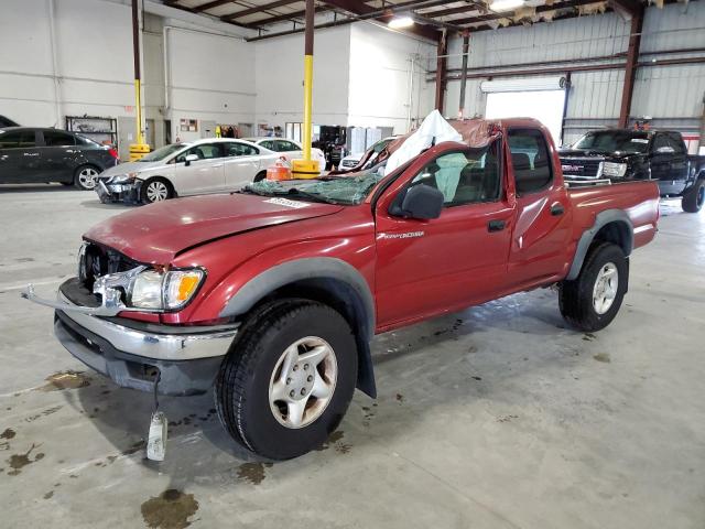 5TEGN92N54Z313788 - 2004 TOYOTA TACOMA DOUBLE CAB PRERUNNER BURGUNDY photo 1