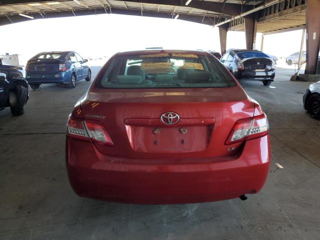 4T1BF3EK2BU126810 - 2011 TOYOTA CAMRY BASE Qırmızı foto 6
