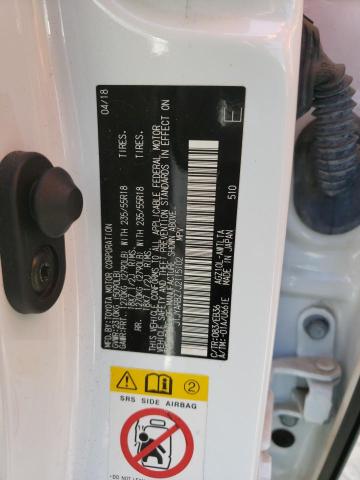 JTJYARBZ7J2115102 - 2018 LEXUS NX 300 BASE თეთრი ფოტო 10