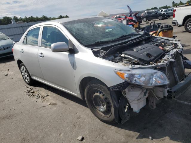 2T1BU4EEXAC300127 - 2010 TOYOTA COROLLA BASE SILVER photo 4