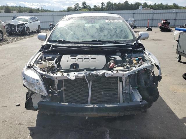 2T1BU4EEXAC300127 - 2010 TOYOTA COROLLA BASE SILVER photo 5