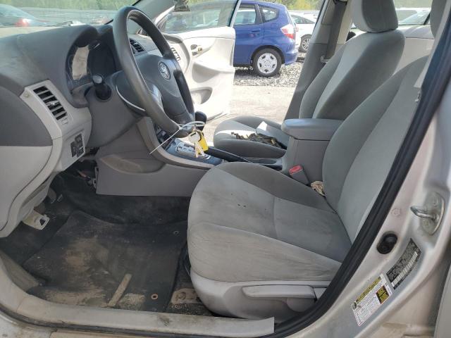 2T1BU4EEXAC300127 - 2010 TOYOTA COROLLA BASE SILVER photo 7