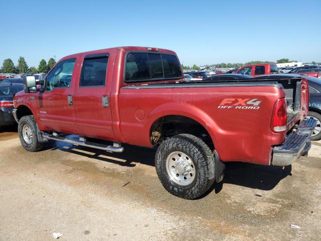 1FTSW31P73EC08498 - 2003 FORD F350 SRW SUPER DUTY BURGUNDY photo 2