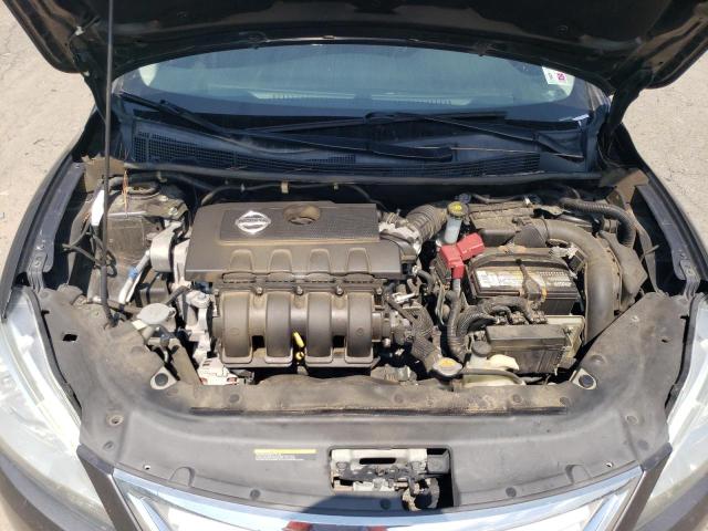 3N1AB7APXDL747314 - 2013 NISSAN SENTRA S GRAY photo 11