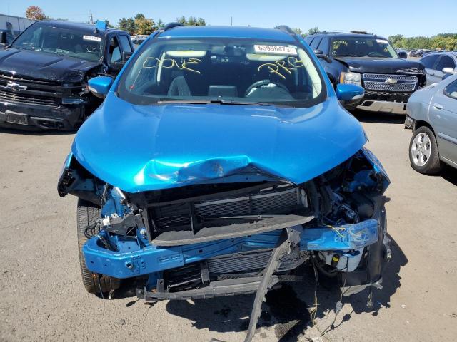 MAJ6S3GL1KC280055 - 2019 FORD ECOSPORT SE BLUE photo 5