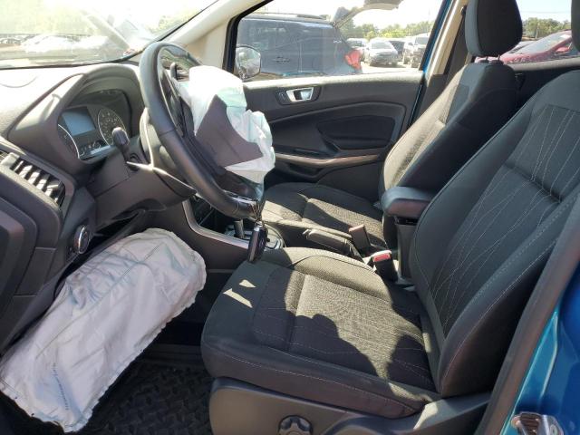 MAJ6S3GL1KC280055 - 2019 FORD ECOSPORT SE BLUE photo 7