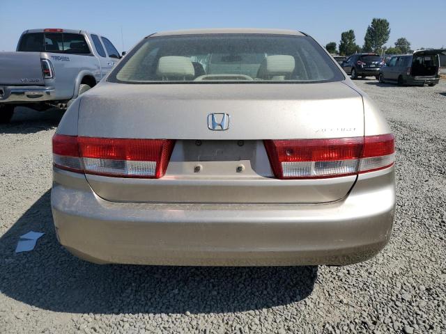 1HGCM563X4A028714 - 2004 HONDA ACCORD LX TAN photo 6