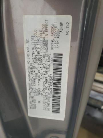 5TBBT44102S296771 - 2002 TOYOTA TUNDRA ACCESS CAB 灰色 照片 12