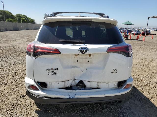 2T3BFREV7JW857784 - 2018 TOYOTA RAV4 LE WHITE photo 6