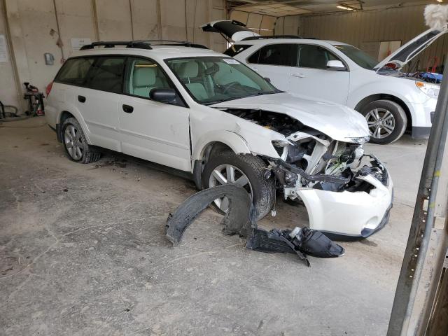 4S4BP61CX87359225 - 2008 SUBARU OUTBACK 2.5I WHITE photo 4